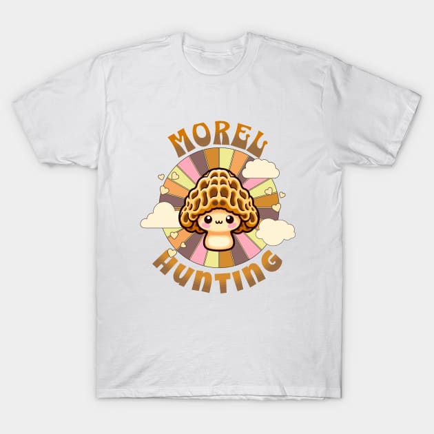 morel hunter T-Shirt by Groovy Dreams